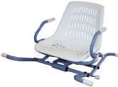 Chaise de douche pliante